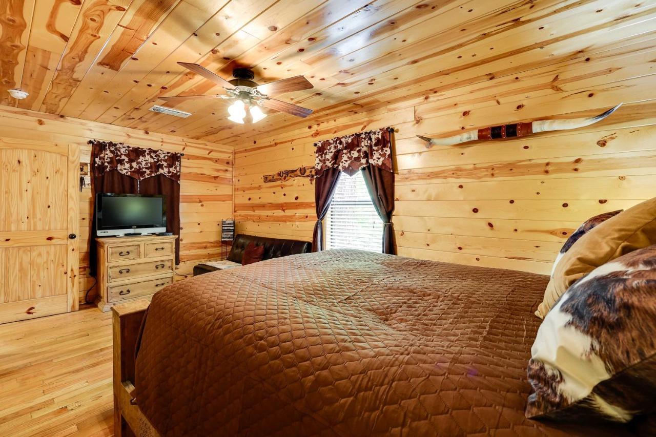 Broken Bow Rental Cabin With Hot Tub And Bar 외부 사진