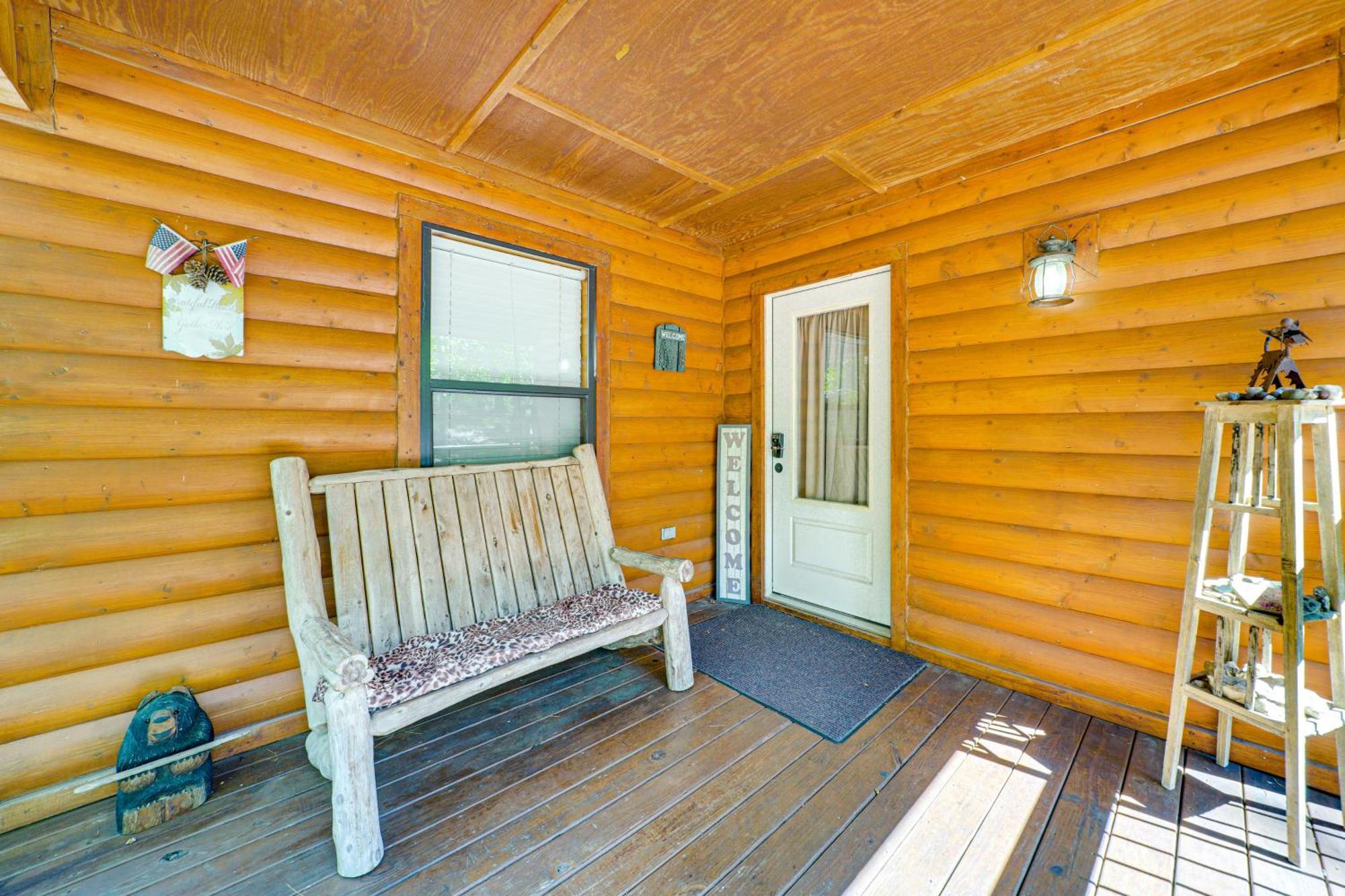Broken Bow Rental Cabin With Hot Tub And Bar 외부 사진