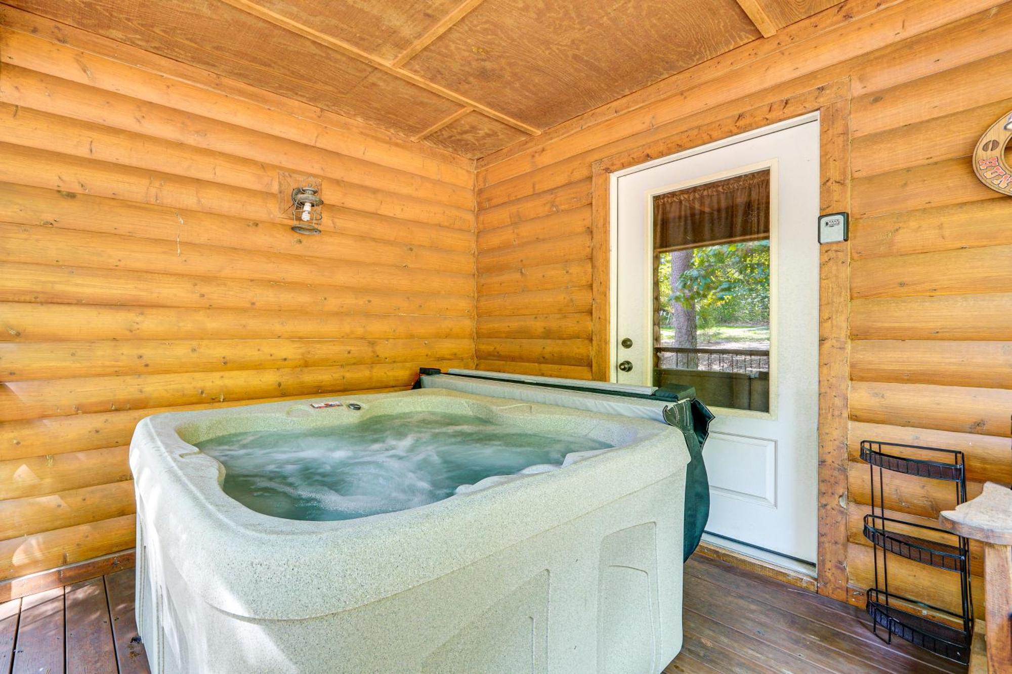 Broken Bow Rental Cabin With Hot Tub And Bar 외부 사진