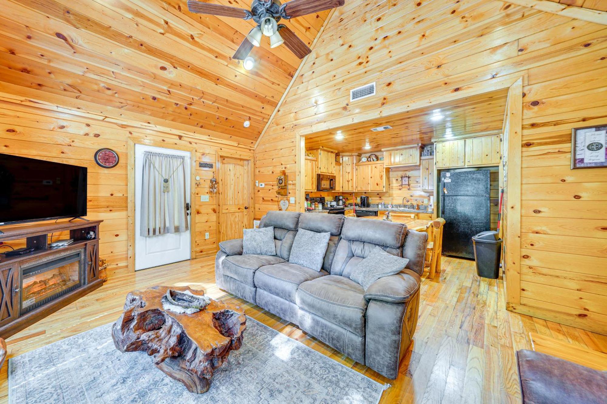 Broken Bow Rental Cabin With Hot Tub And Bar 외부 사진