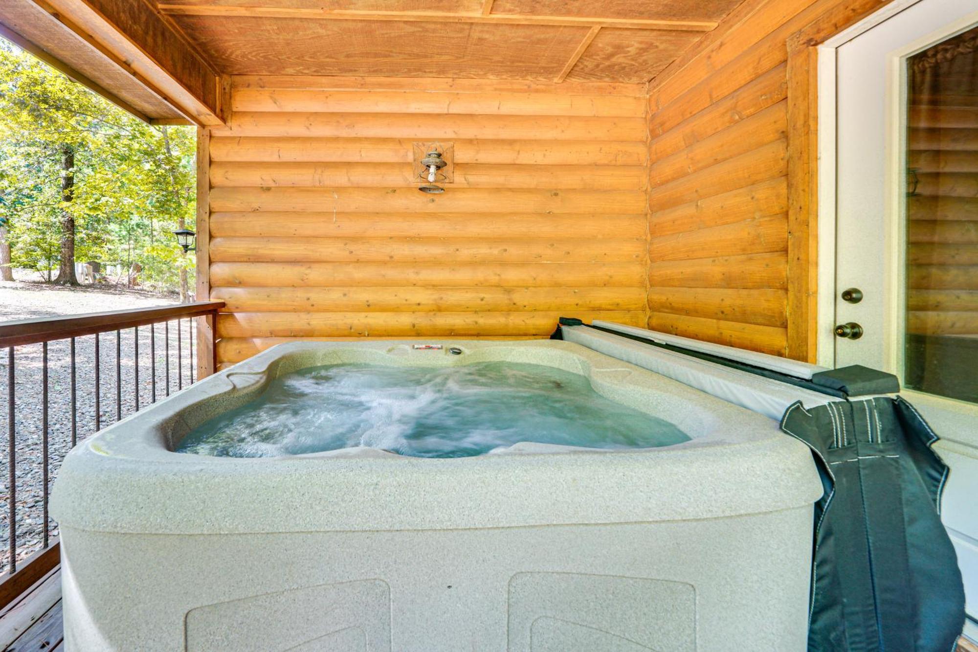 Broken Bow Rental Cabin With Hot Tub And Bar 외부 사진