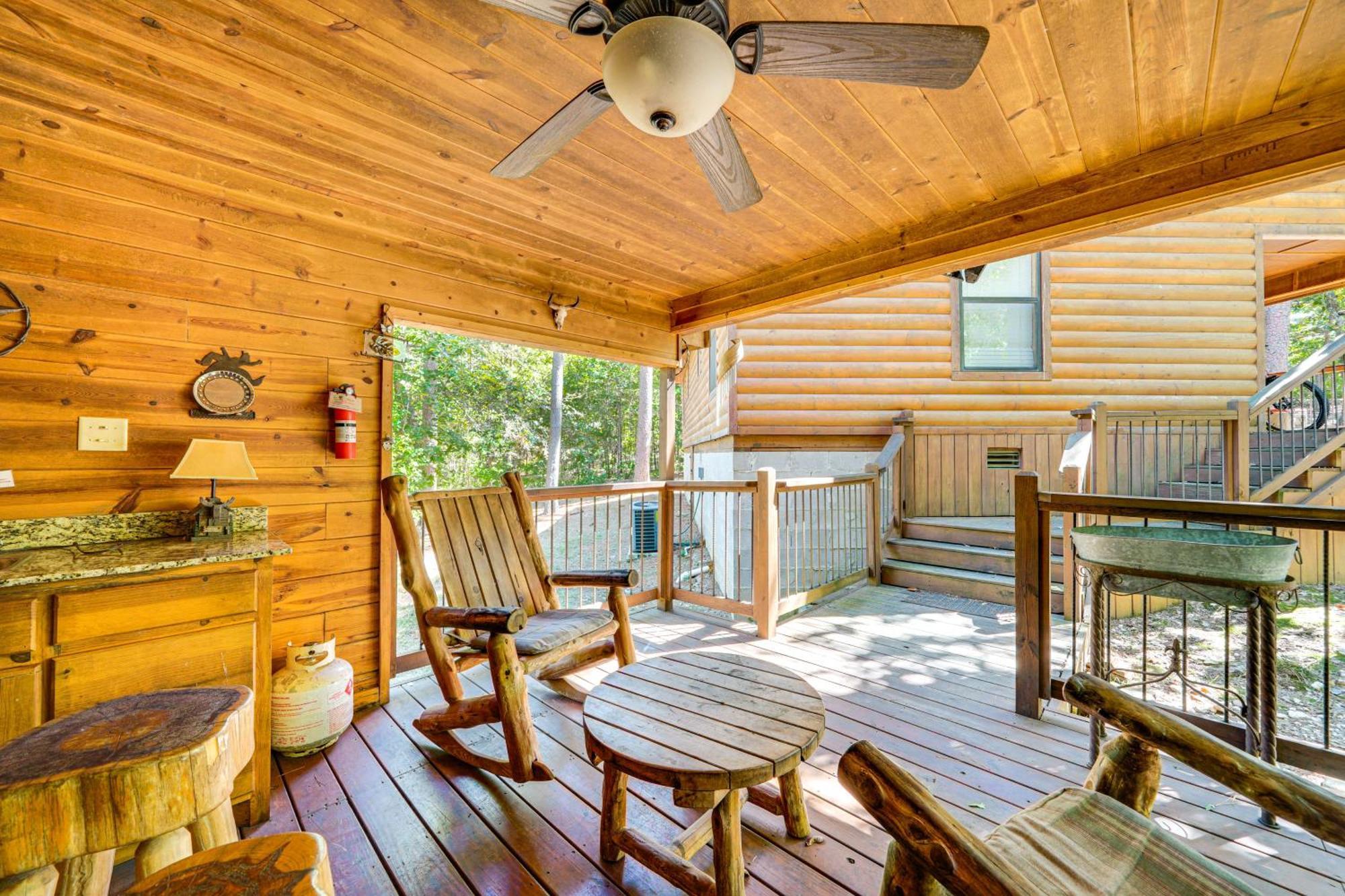 Broken Bow Rental Cabin With Hot Tub And Bar 외부 사진